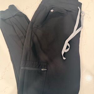 Figs Black Technical Collection Zamora joggers